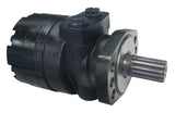 LSHT Hydraulic Motor - 32.94 in³/rev - Magneto - 14T Spline - SAE Ports - CW - BMER-2-540-FS-FD1-S